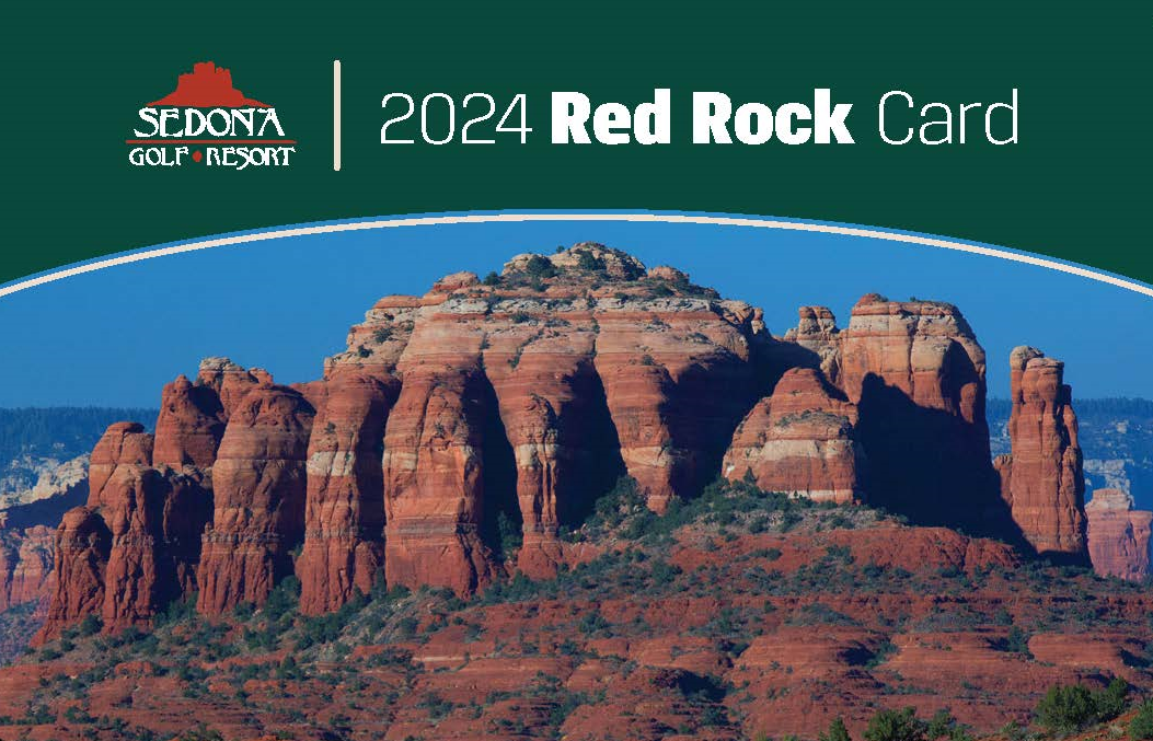 2024 Red Rock Card Sedona Golf Resort